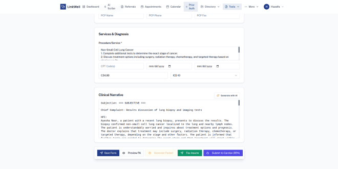LinkWell - AI Physician Referrals