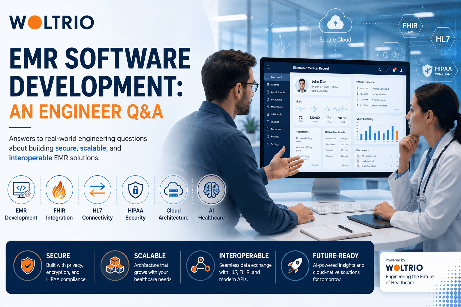 EMR Software Development: An Engineer Q&A | Woltrio