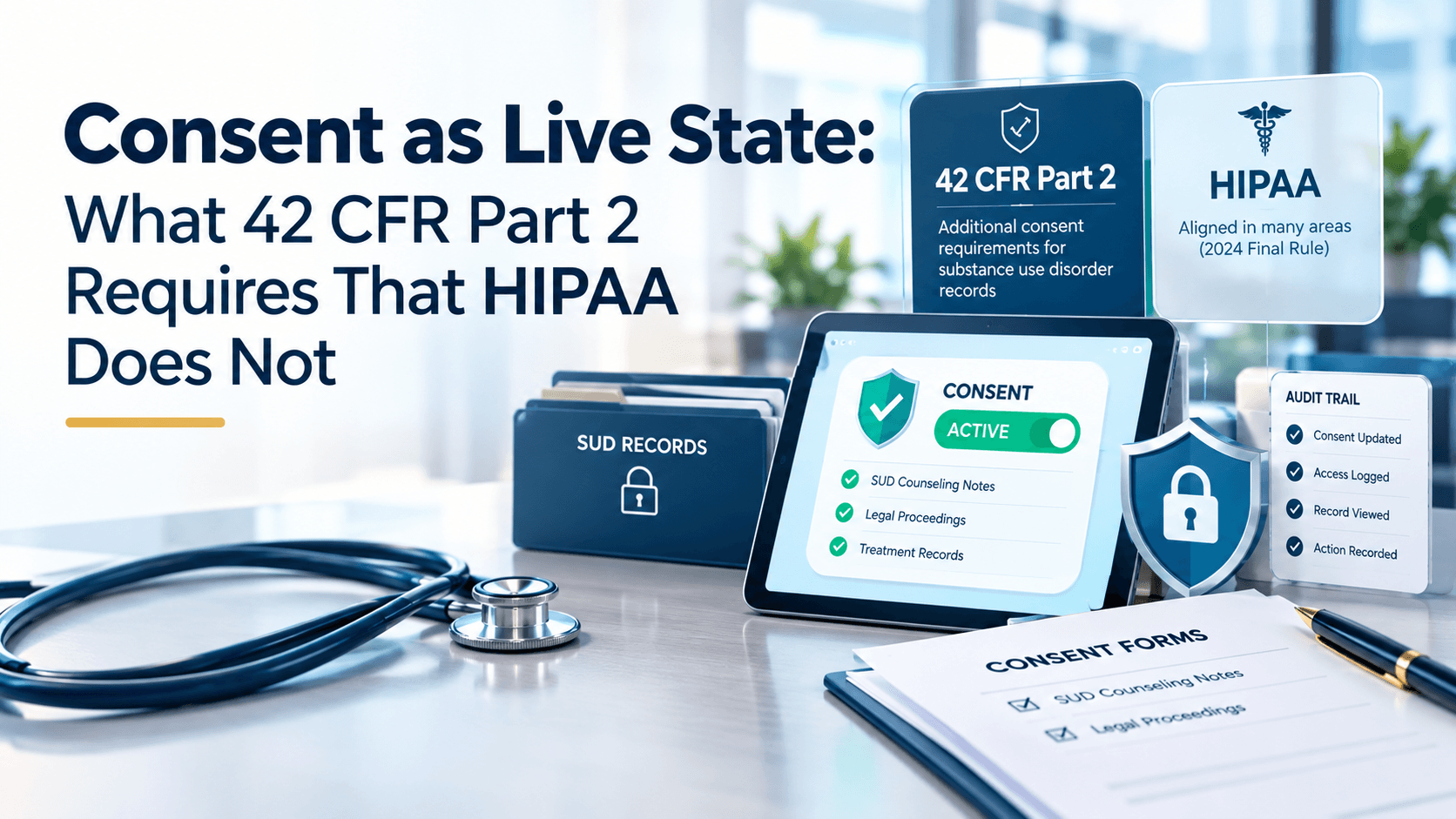 Consent as Live State: What 42 CFR Part 2 Requires That HIPAA Does Not